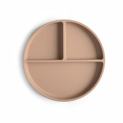 mushie 100% Food-Grade Silicone Divided Suction Plate