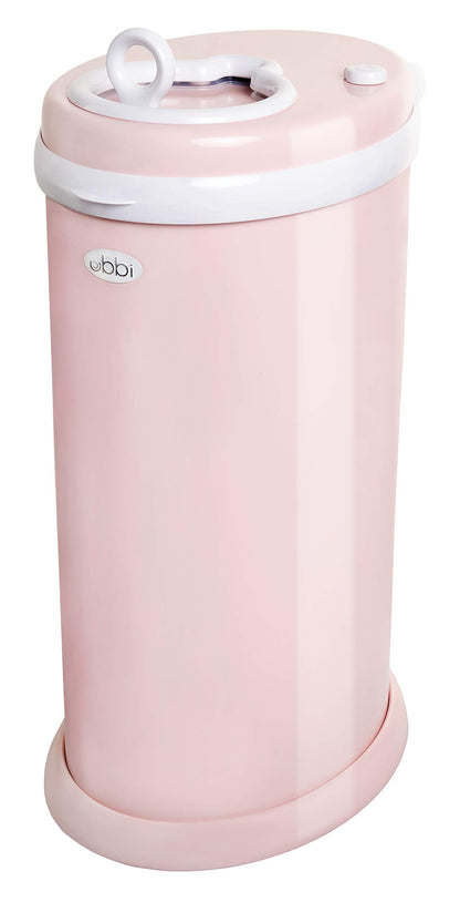 Ubbi Steel Diaper Pail: Powder-Coated Odor-Locking Bin