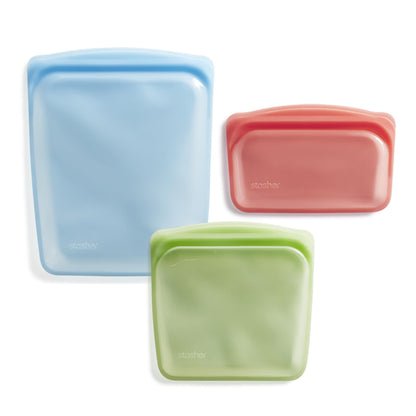 Reusable Silicone Food Storage Bags, 5-Pack – Stasher
