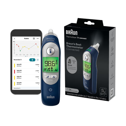 Braun ThermoScan 7: Digital Ear Thermometer with Age Precision