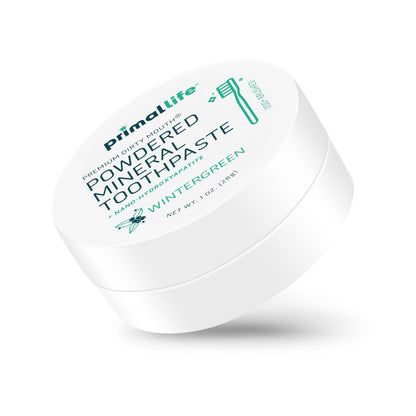 Fluoride-Free Remineralizing Tooth Powder, Bubblegum – Primal Life Organics