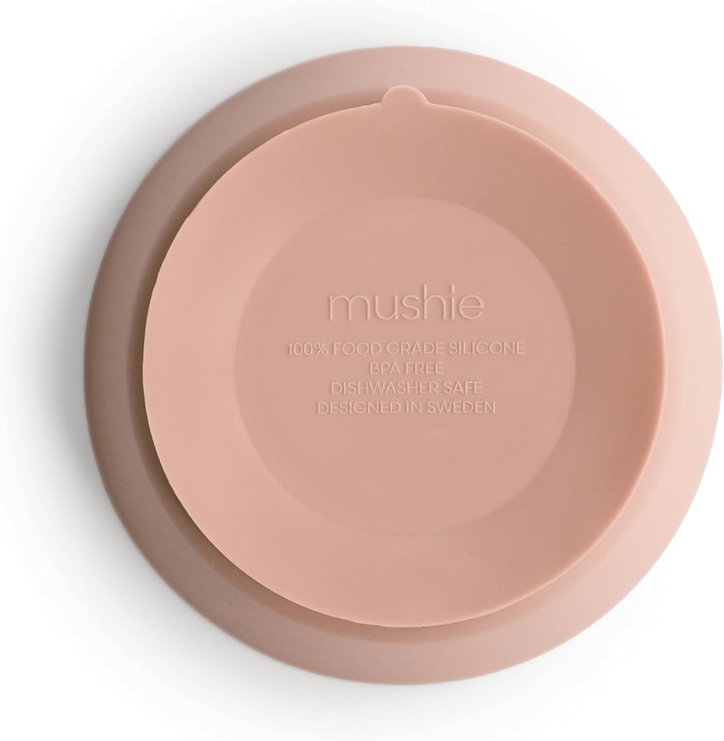 mushie Silicone Suction Bowl: Food-Grade Scandinavian Design