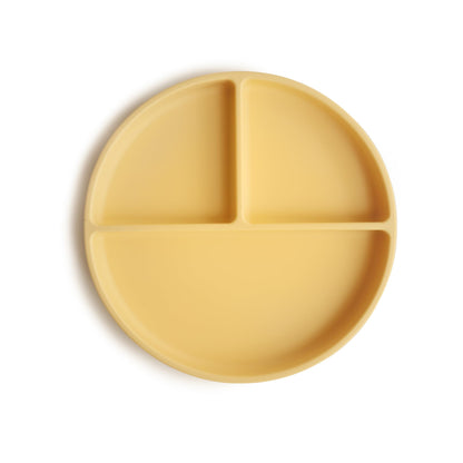 mushie 100% Food-Grade Silicone Divided Suction Plate