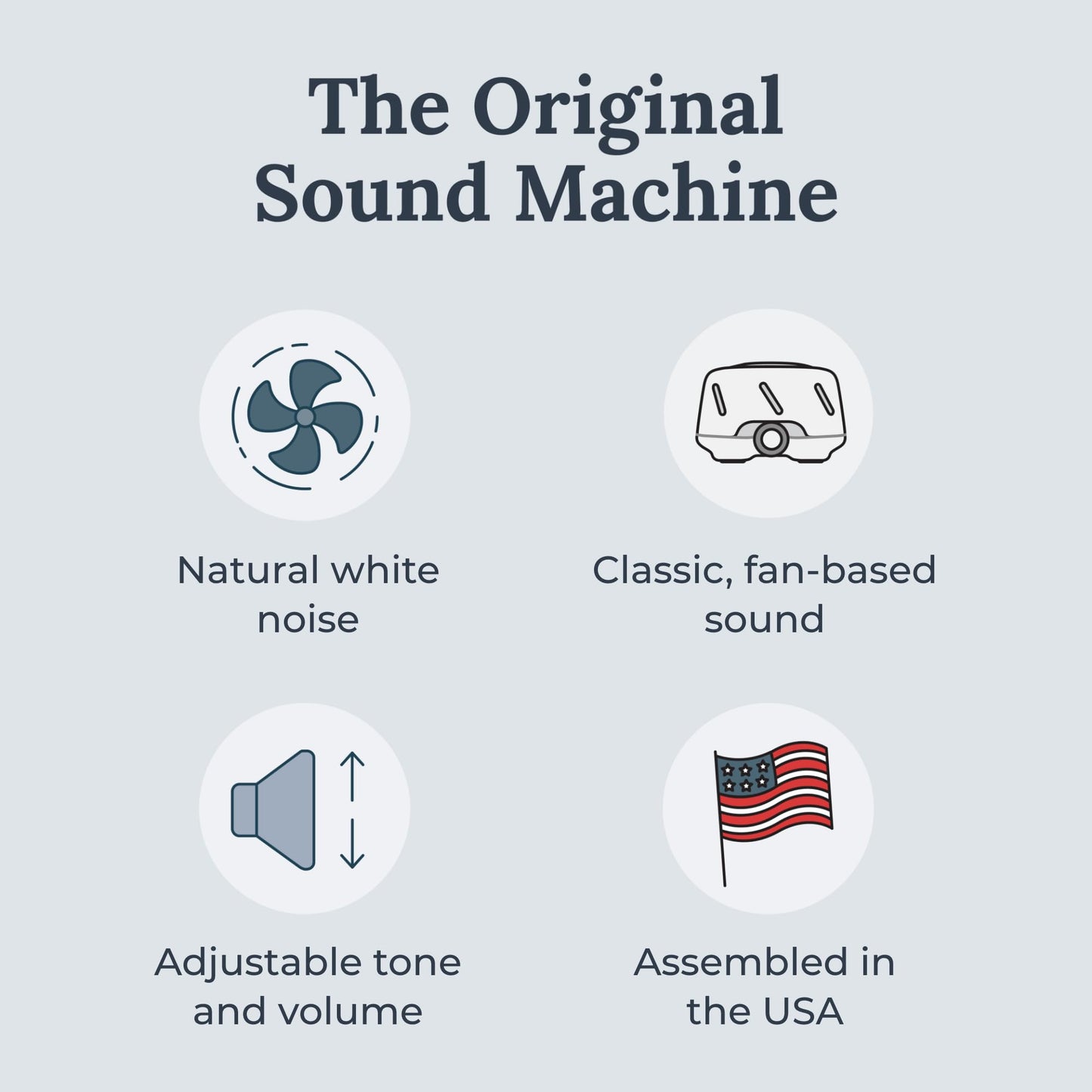 Yogasleep Dohm: The Original Natural Fan White Noise Machine