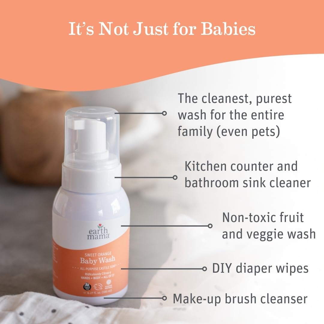 Earth Mama Simply Non-Scents: Organic Foaming Castile Refill