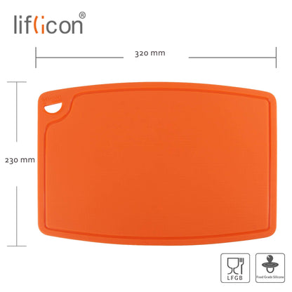 Non-Toxic Food-Grade Silicone Cutting Board Set, 3-Piece – Liflicon