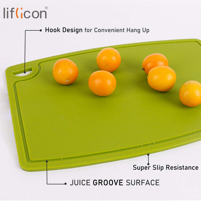 Non-Toxic Food-Grade Silicone Cutting Board Set, 3-Piece – Liflicon