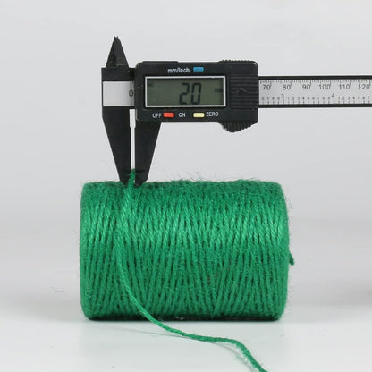 100% Natural Jute Twine: 1100 Feet of Biodegradable Cord for Zero-Waste Crafting and Gardening
