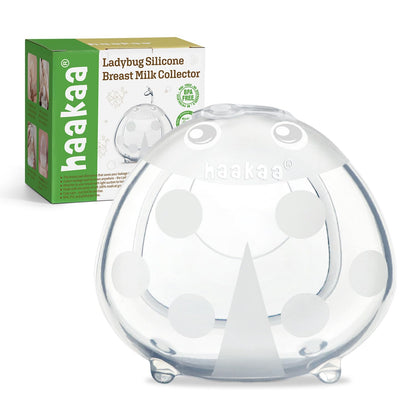 Haakaa Ladybug 2.5oz Wearable Silicone Milk Collector (2-Pack)