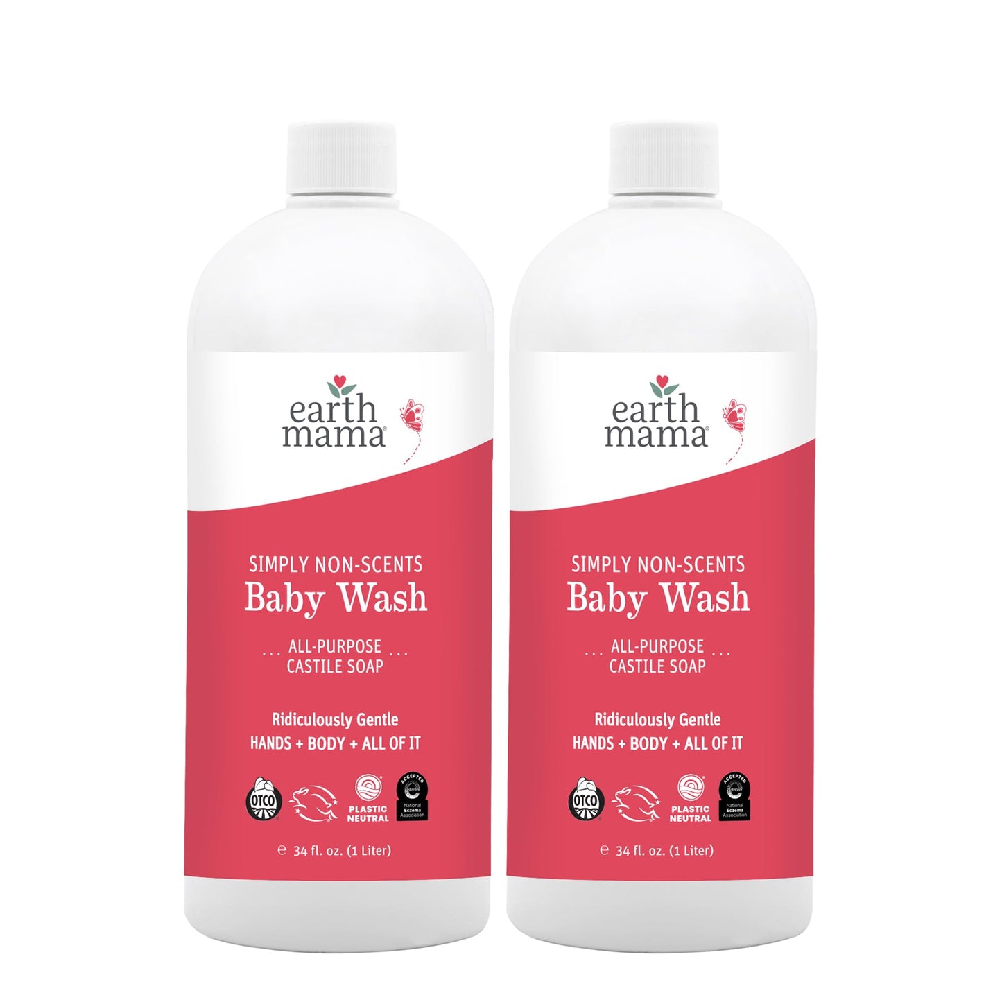 Earth Mama Simply Non-Scents: Organic Foaming Castile Refill