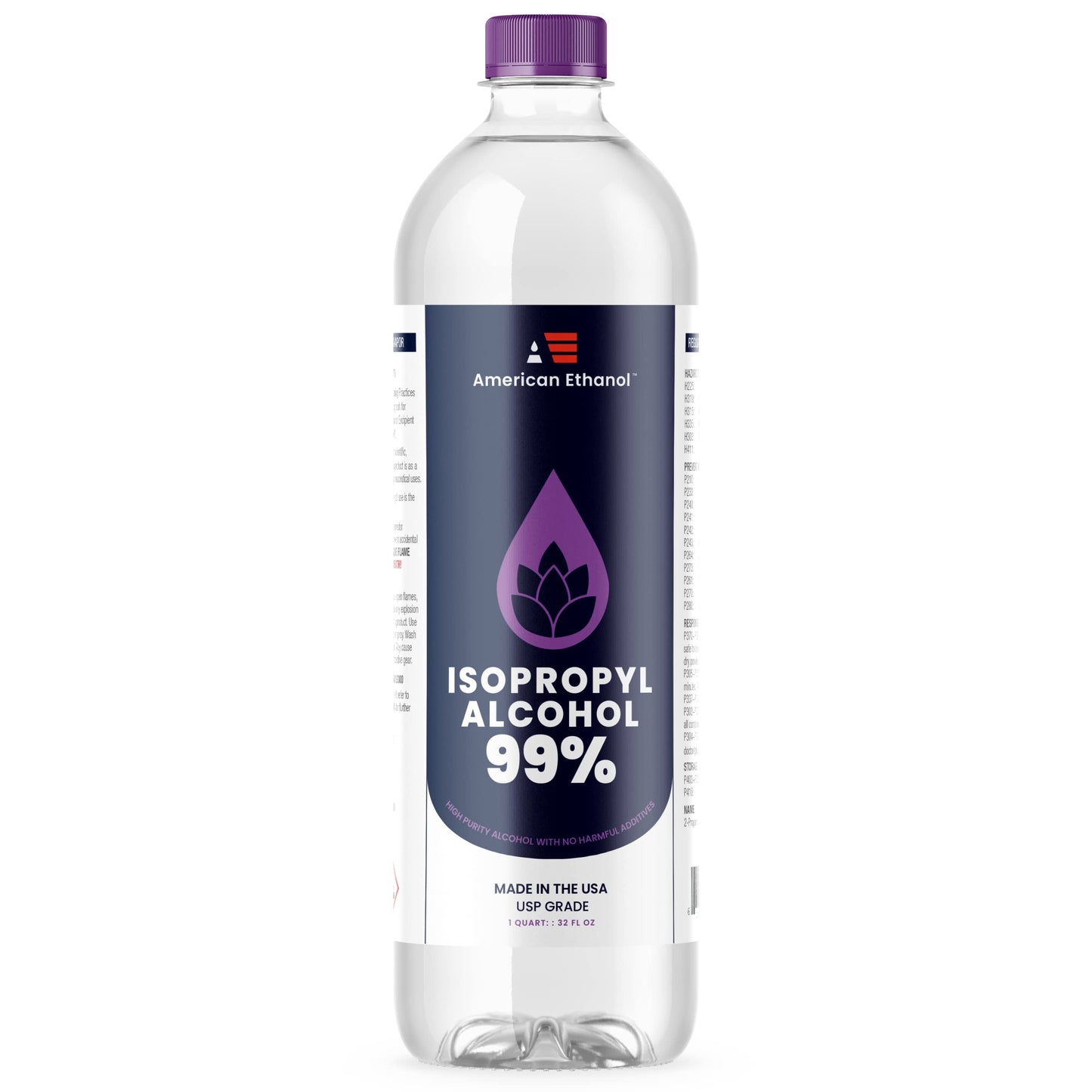 American Ethanol 99% Pure Isopropyl Alcohol: High-Purity Rubbing Alcohol
