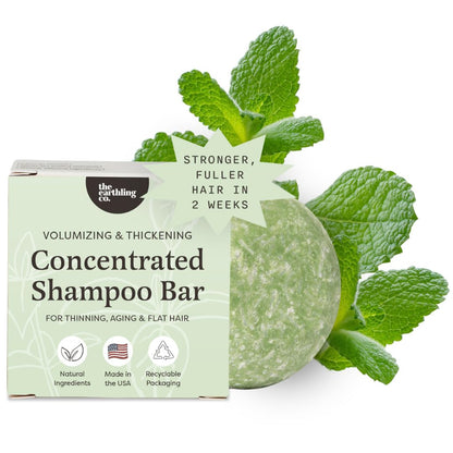 Fragrance-Free Unscented Shampoo Bar for Sensitive Scalp, Vegan – The Earthling Co.