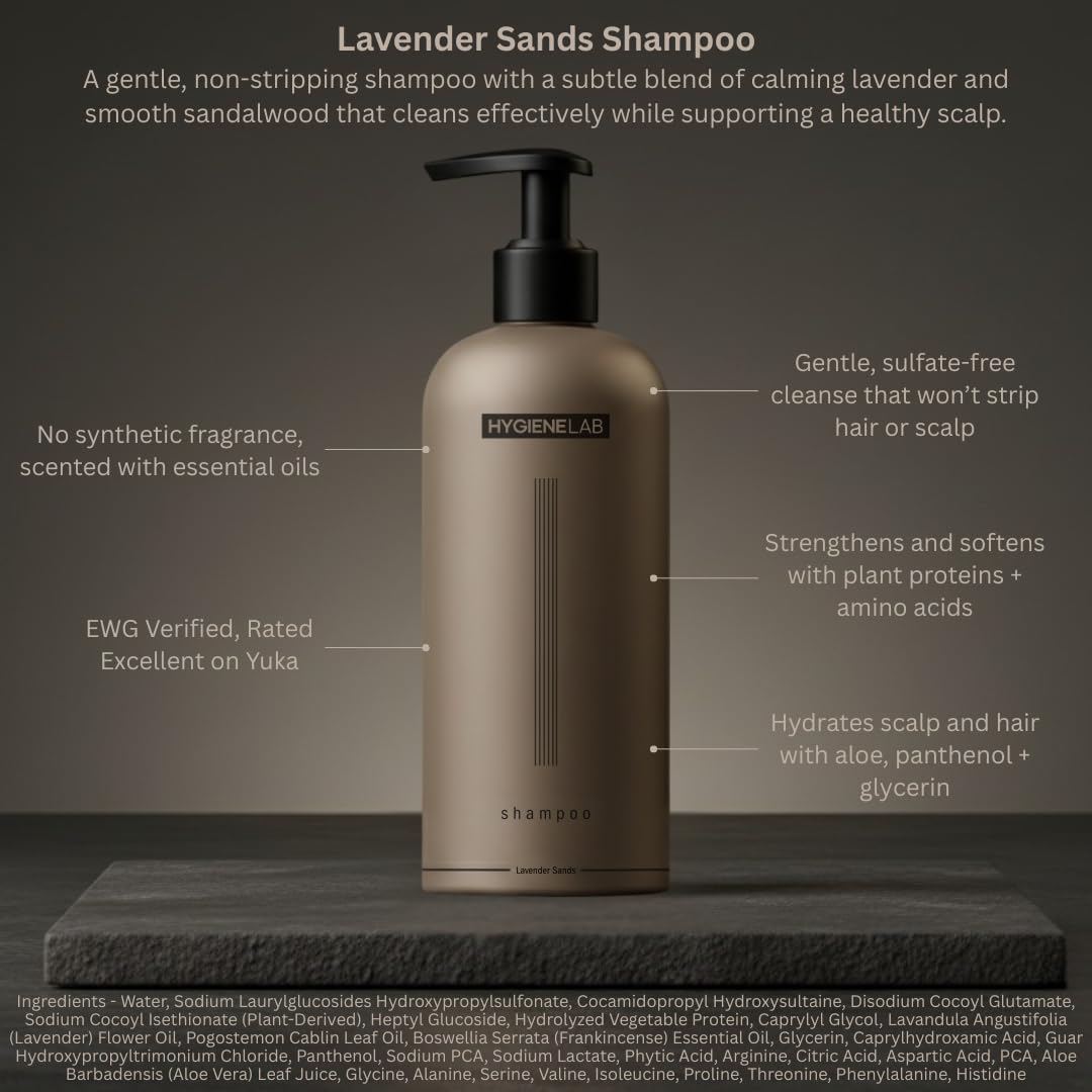 Fragrance-Free EWG Verified Daily Shampoo, Sulfate-Free – HygieneLab