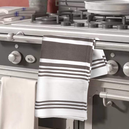 Microplastic-Free Kitchen: Urban Villa Cotton Dish Towels 6-Pack Non-Toxic