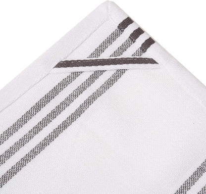Microplastic-Free Kitchen: Urban Villa Cotton Dish Towels 6-Pack Non-Toxic