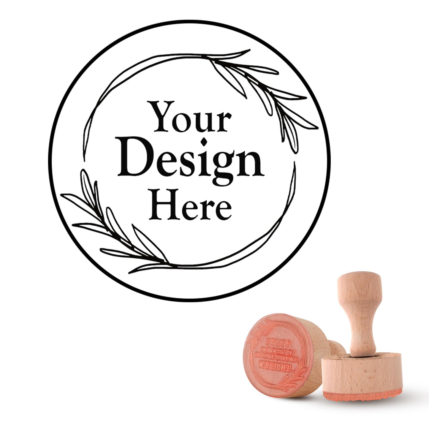 Sustainable Gift Wrap: Personalized Brass Embosser Stamp Logo Non-Toxic