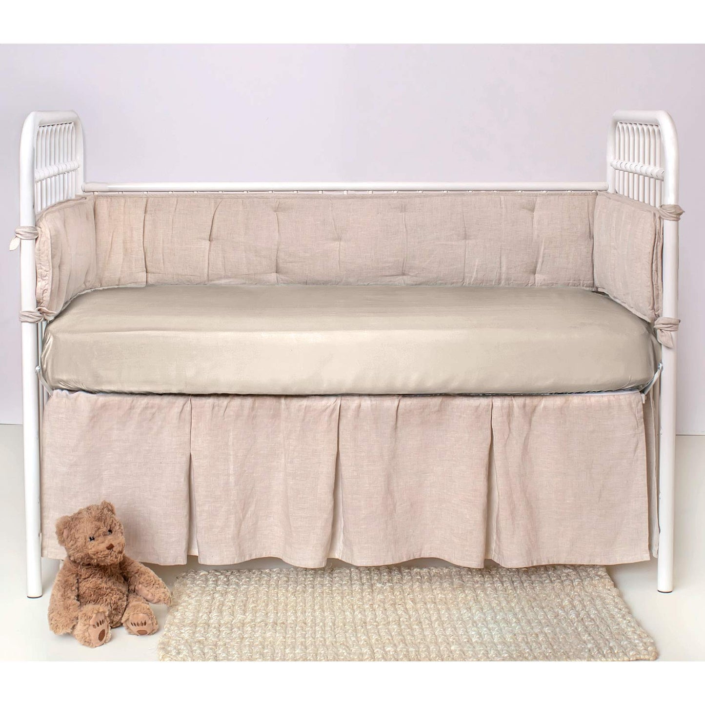 Pure Bamboo Organic Crib Sheet: 100% Viscose Cooling Purity