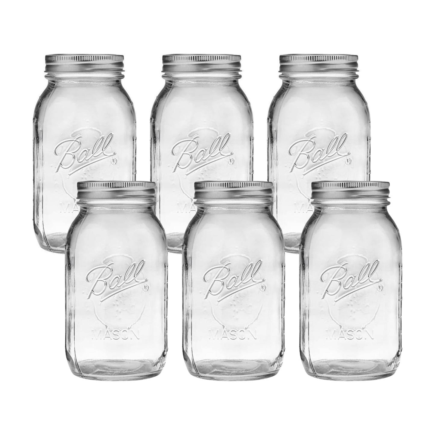 Quilted Glass Jelly Jars, 8 oz, BPA-Free, 12-Count - Ball