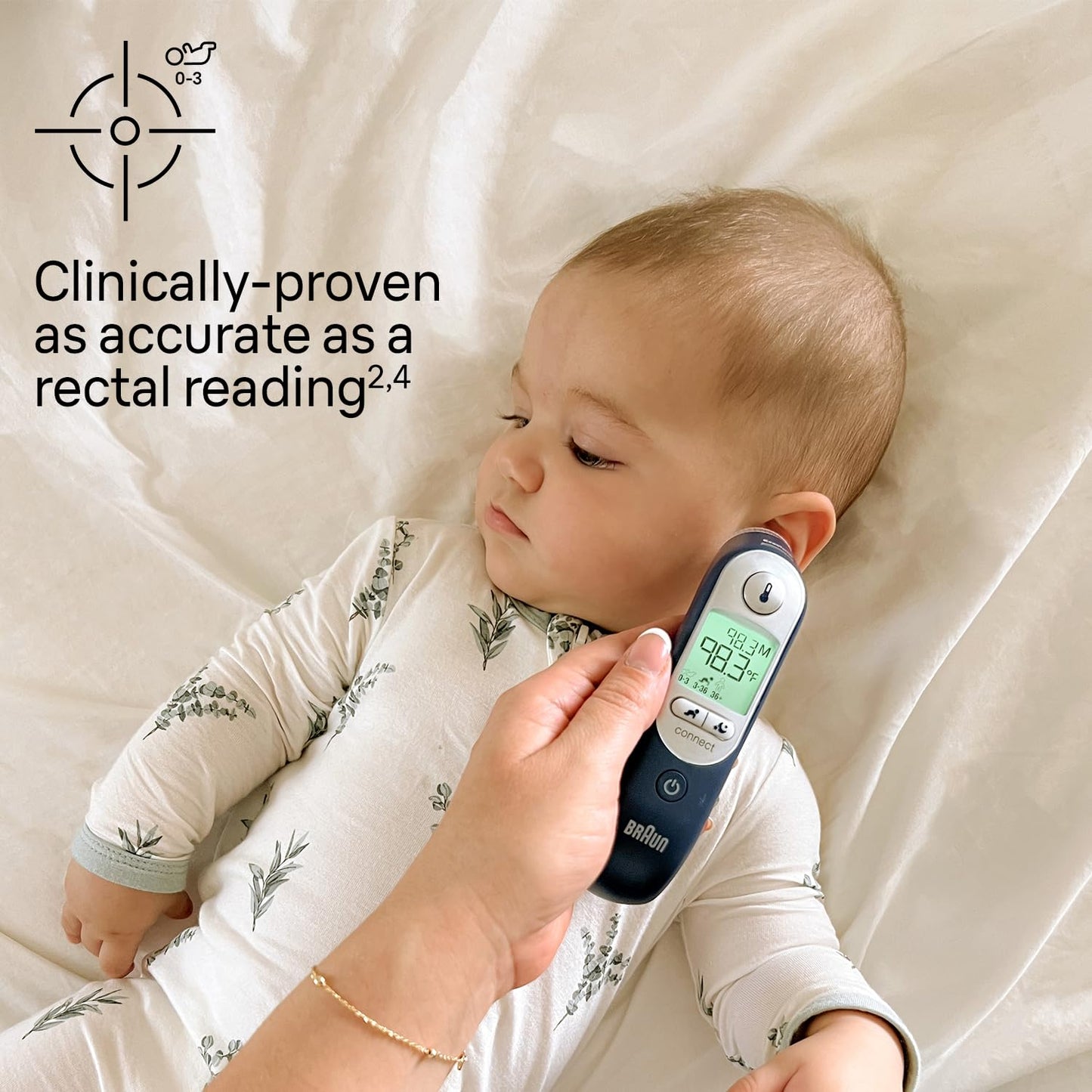 Braun ThermoScan 7: Digital Ear Thermometer with Age Precision