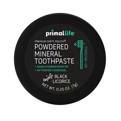 Fluoride-Free Remineralizing Tooth Powder, Bubblegum – Primal Life Organics