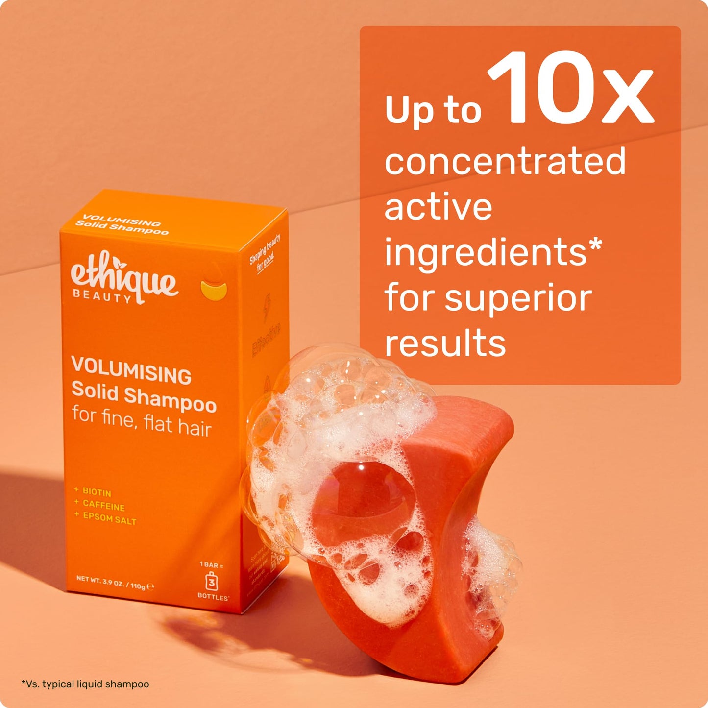 Plastic-Free Curl-Defining Shampoo Bar, pH-Balanced & Vegan – Ethique