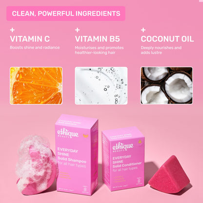 Plastic-Free Curl-Defining Shampoo Bar, pH-Balanced & Vegan – Ethique