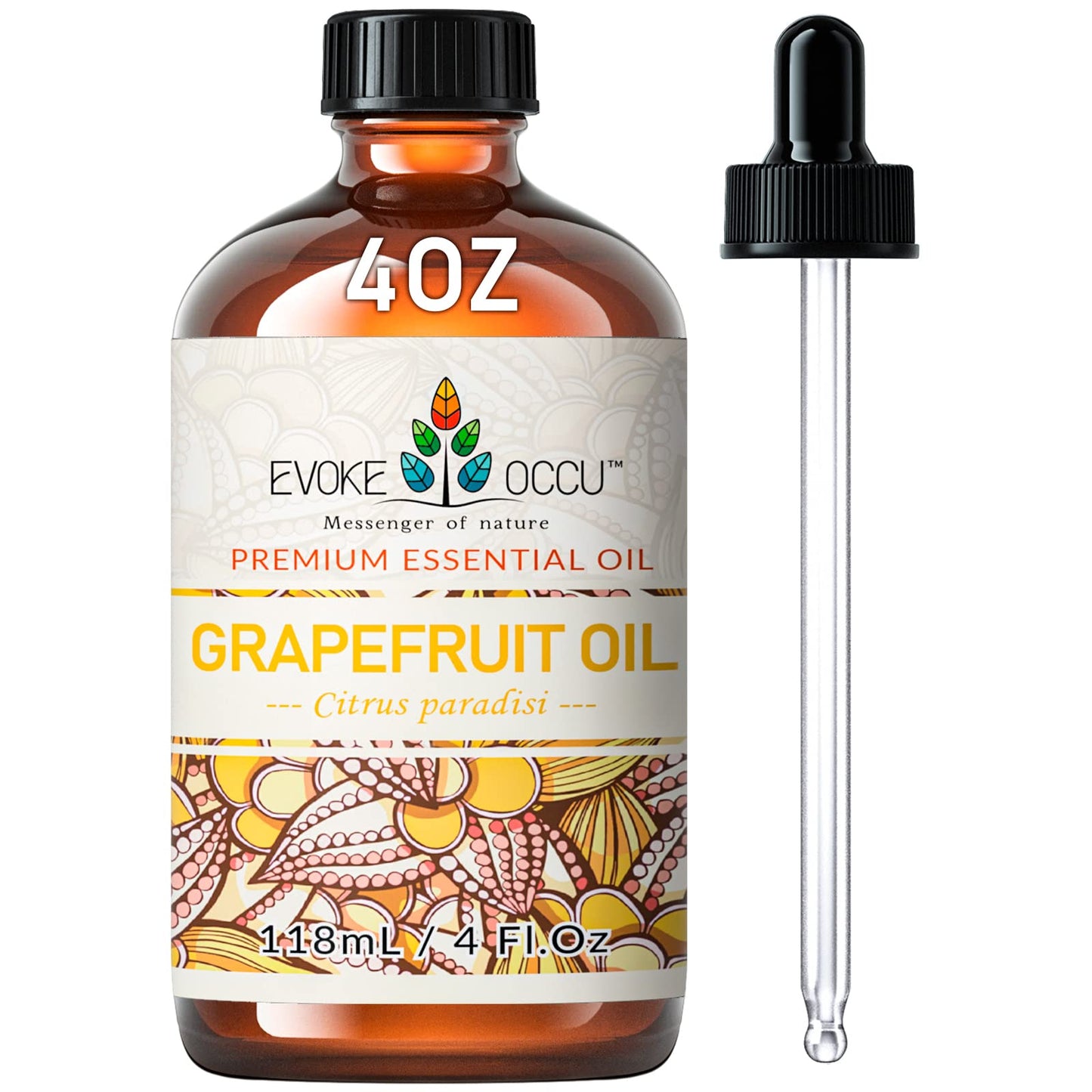 EVOKE OCCU 100% Pure Clary Sage Essential Oil: 4oz Value Size