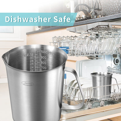 Microplastic-Free 304 Stainless Steel Measuring Cup – Newness
