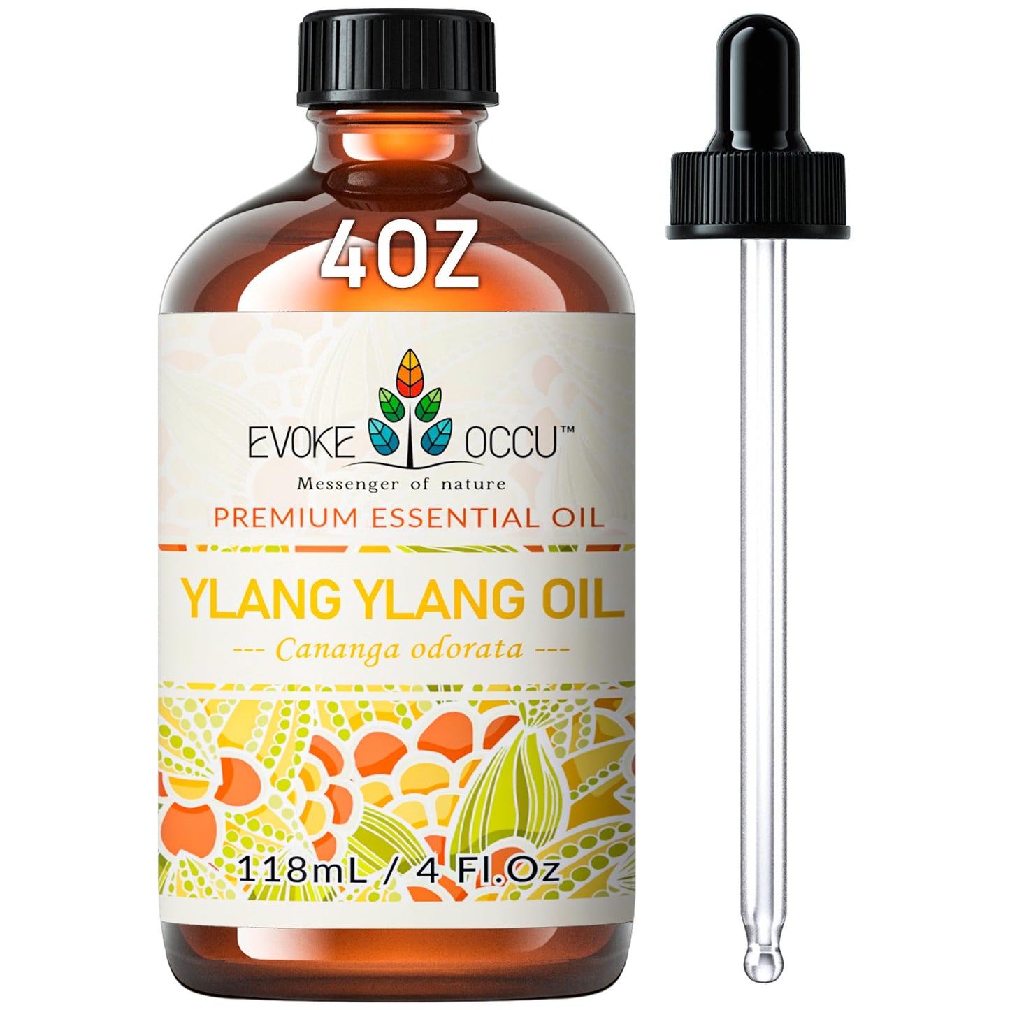 EVOKE OCCU 100% Pure Clary Sage Essential Oil: 4oz Value Size