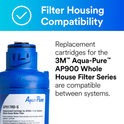 Whole-House Sediment & Chlorine Water Filter – 3M Aqua-Pure AP904