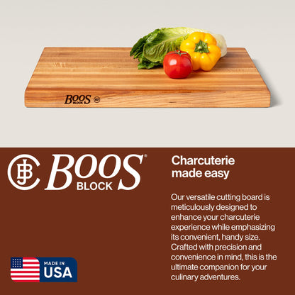 Non-Toxic Cherry Edge-Grain Cutting Board, NSF, USA – John Boos R-Board