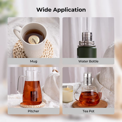 Microplastic-Free 304 Stainless Steel Tea & Spice Infuser – Reinmoson
