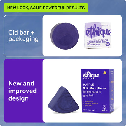 Plastic-Free Everyday Conditioner Bar with Vitamin C, Vegan – Ethique