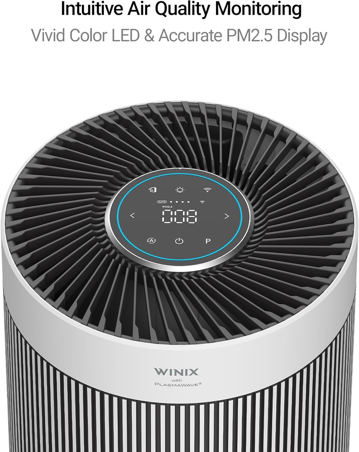 HEPA Air Purifier for Large Rooms – WINIX T830 (360, Wi-Fi)