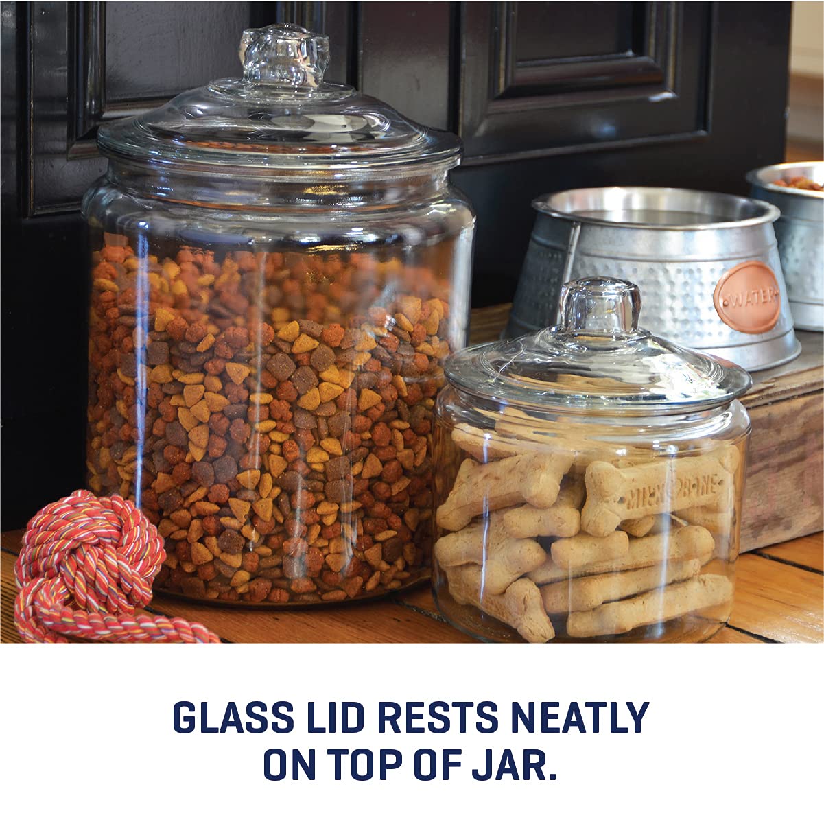 Anchor Hocking Heritage Hill 2-Gallon Glass Jar with Glass Lid