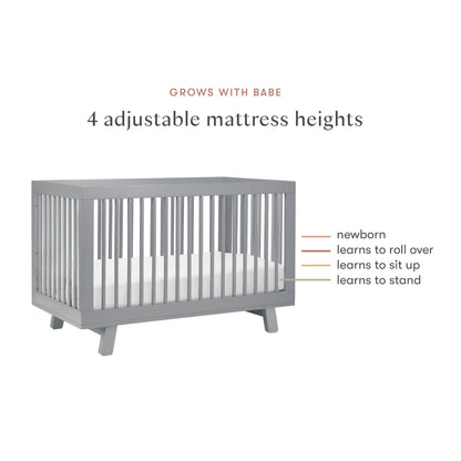Babyletto Hudson 3-in-1 Crib: GREENGUARD Gold Purity