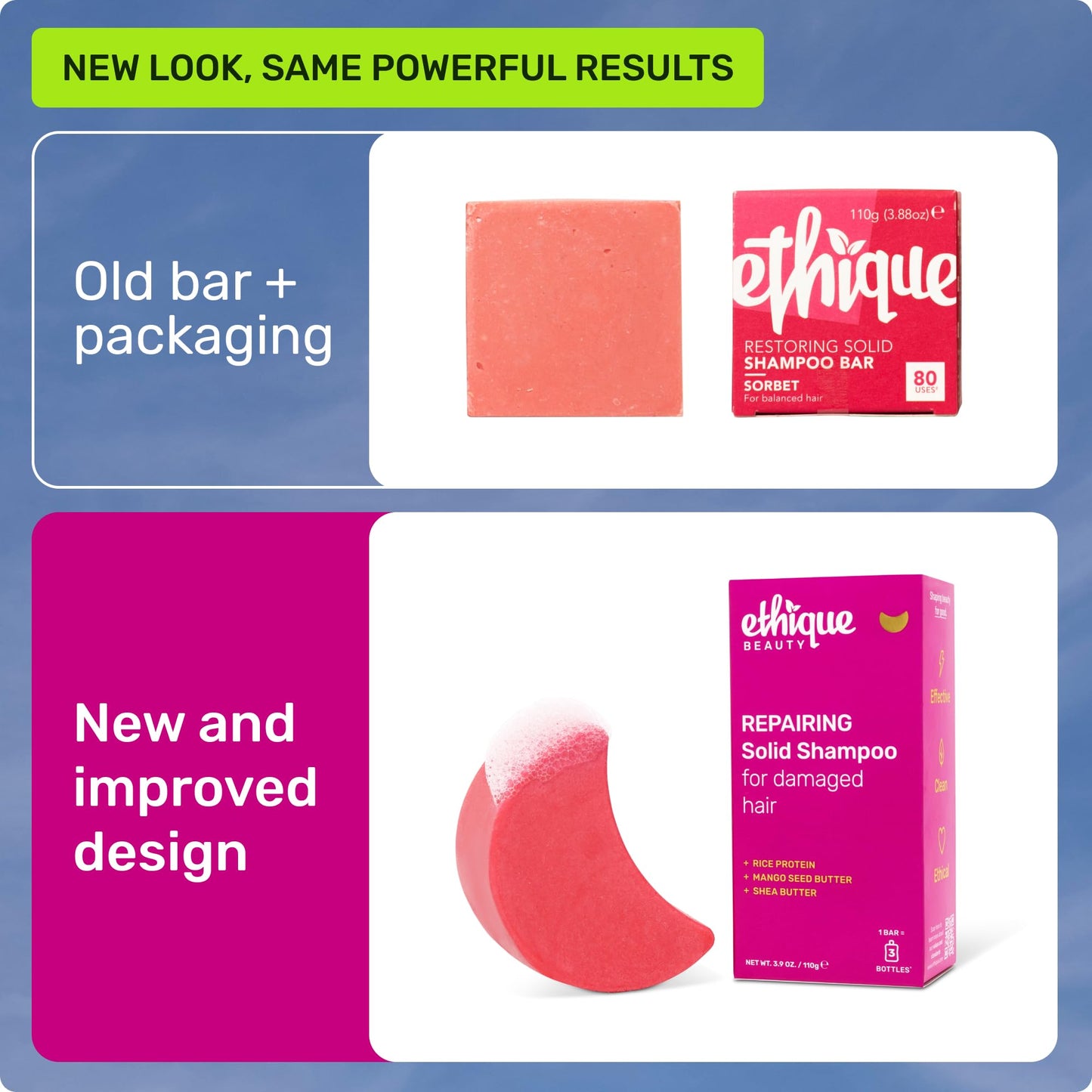 Plastic-Free Curl-Defining Shampoo Bar, pH-Balanced & Vegan – Ethique