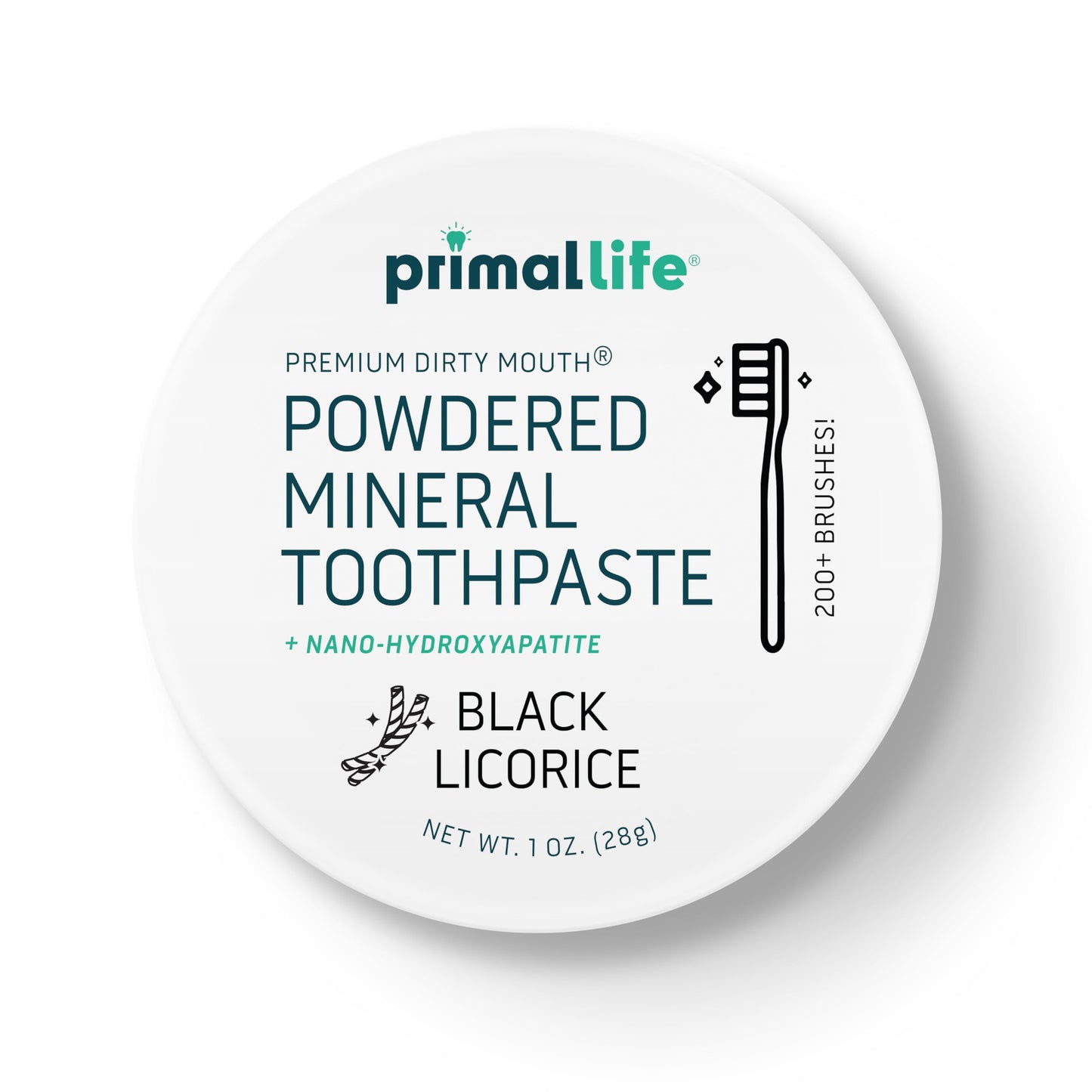 Fluoride-Free Remineralizing Tooth Powder, Bubblegum – Primal Life Organics