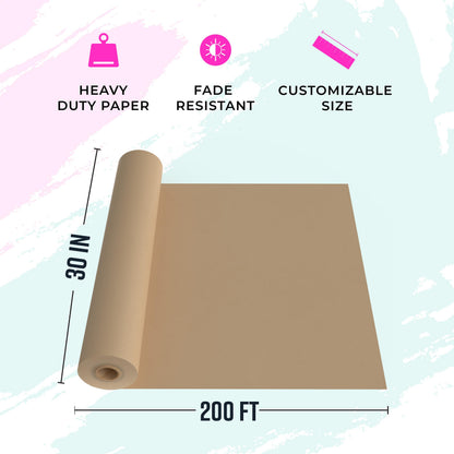 Stop Using Bubble Wrap: The 1,200" Recycled Brown Kraft Paper Roll, USA Made