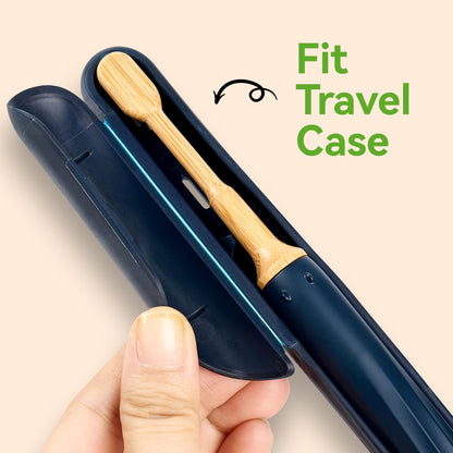 94% Plastic-Free Bamboo Toothbrush Heads with Charcoal Bristles, for Philips One by Sonicare