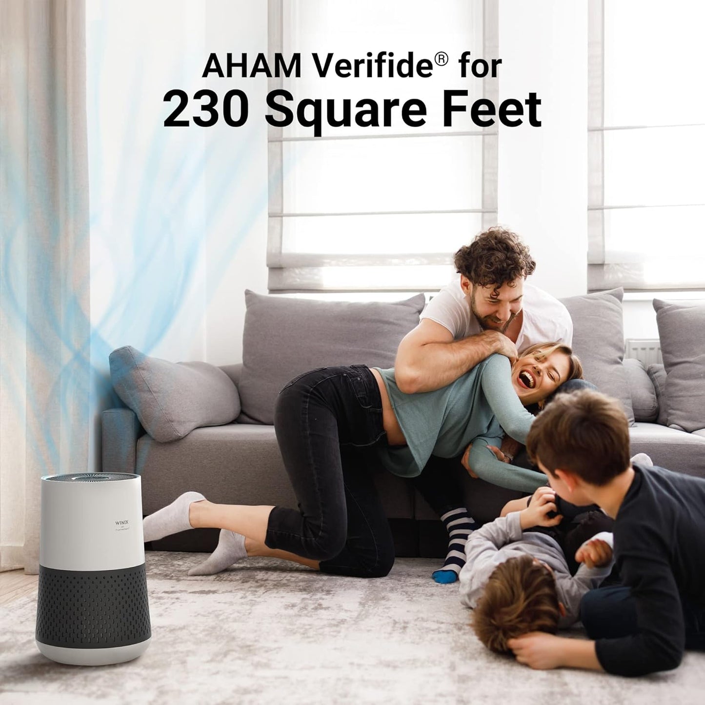 Non-Toxic Air Purifier: Winix A231 Tower System with HEPA & VOC Odor Control