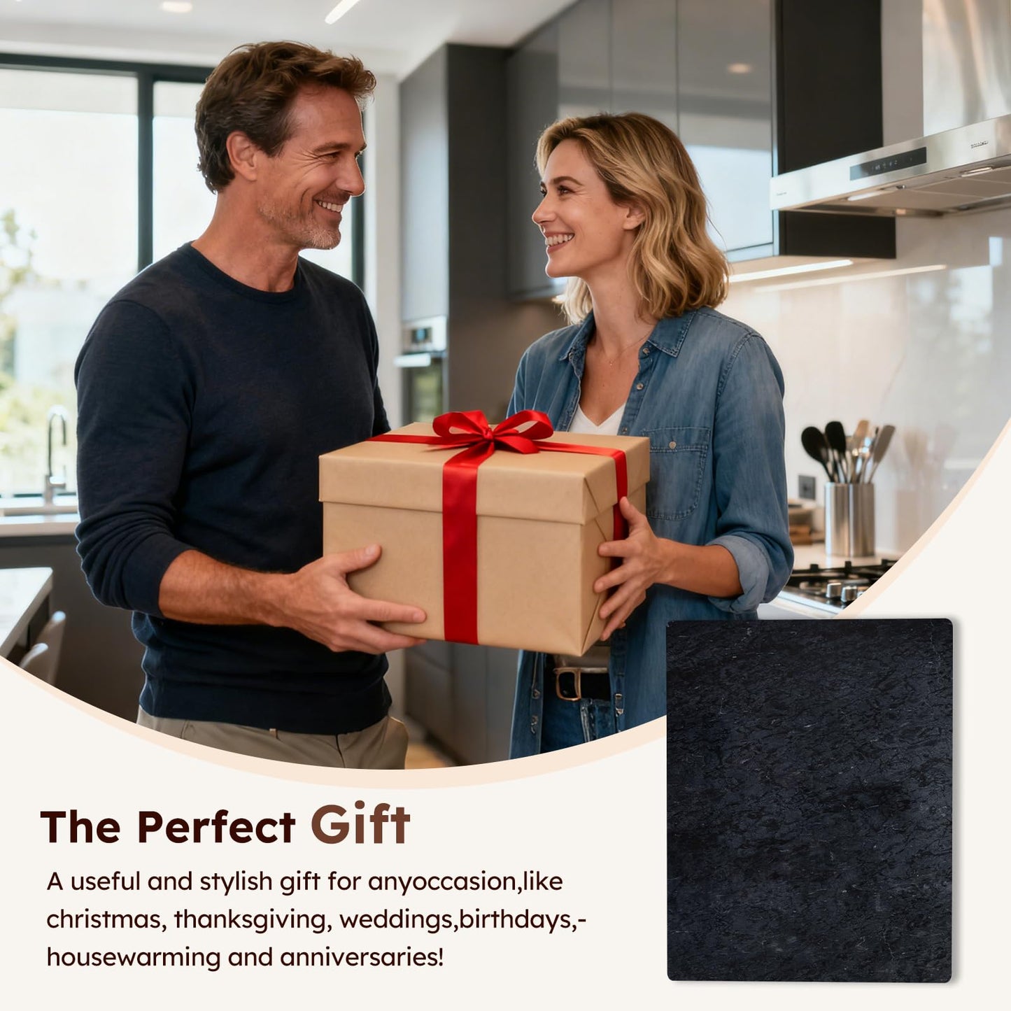 Non-Toxic Natural Granite Cutting & Pastry Board – Diflart