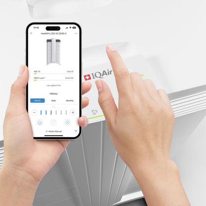 HEPA Air Purifier for Ultrafine Particles – IQAir HealthPro Plus XE