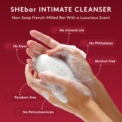pH-Balanced Intimate Cleansing Bar, OB-GYN Developed – Joylux SHEbar