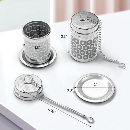 Microplastic-Free 304 Stainless Steel Tea & Spice Infuser – Reinmoson