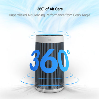 HEPA Air Purifier for Large Rooms – WINIX T830 (360, Wi-Fi)