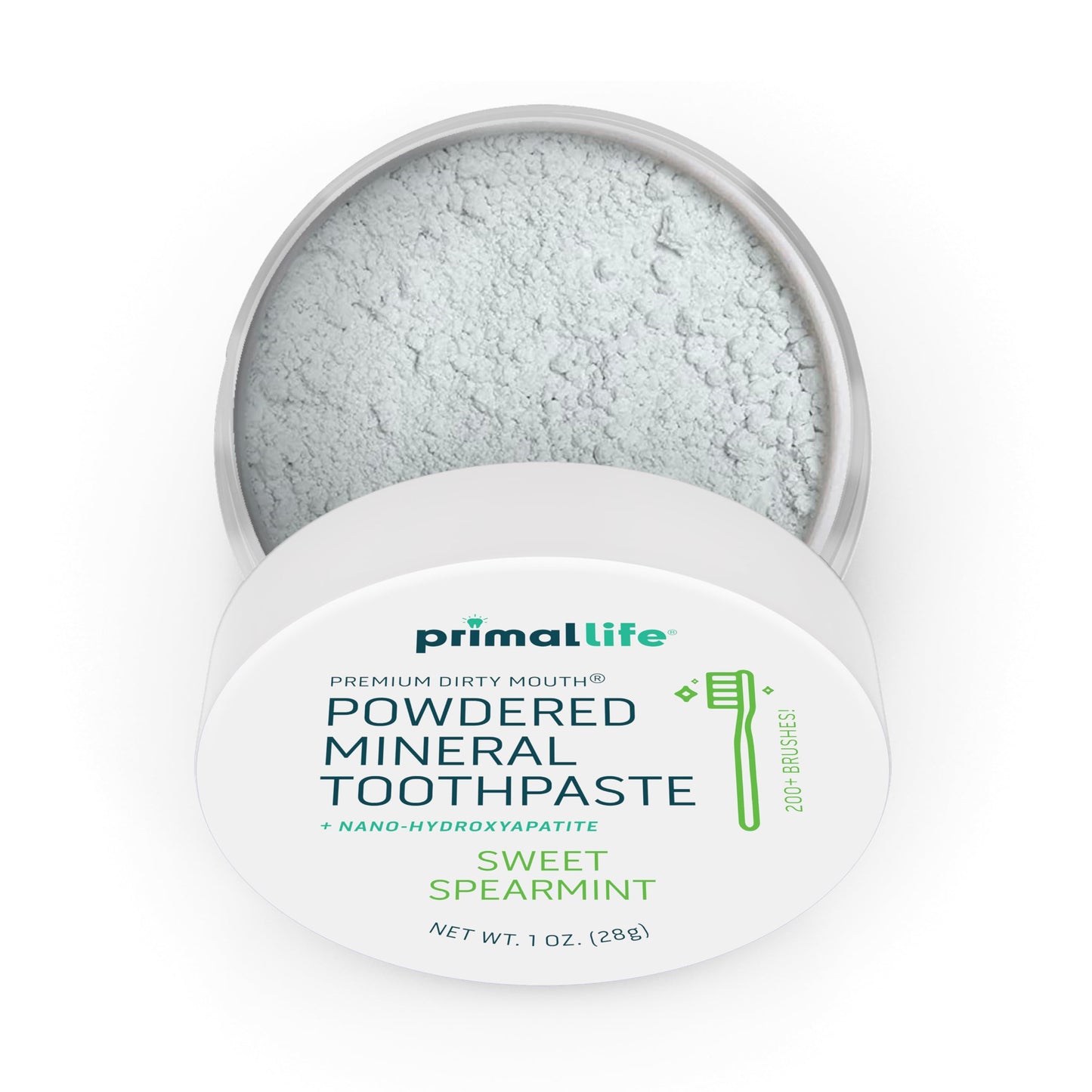 Fluoride-Free Remineralizing Tooth Powder, Bubblegum – Primal Life Organics