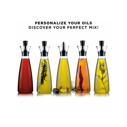 Plastic-Free Borosilicate Glass Oil & Vinegar Carafe – Eva Solo