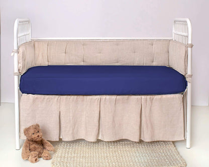 Pure Bamboo Organic Crib Sheet: 100% Viscose Cooling Purity