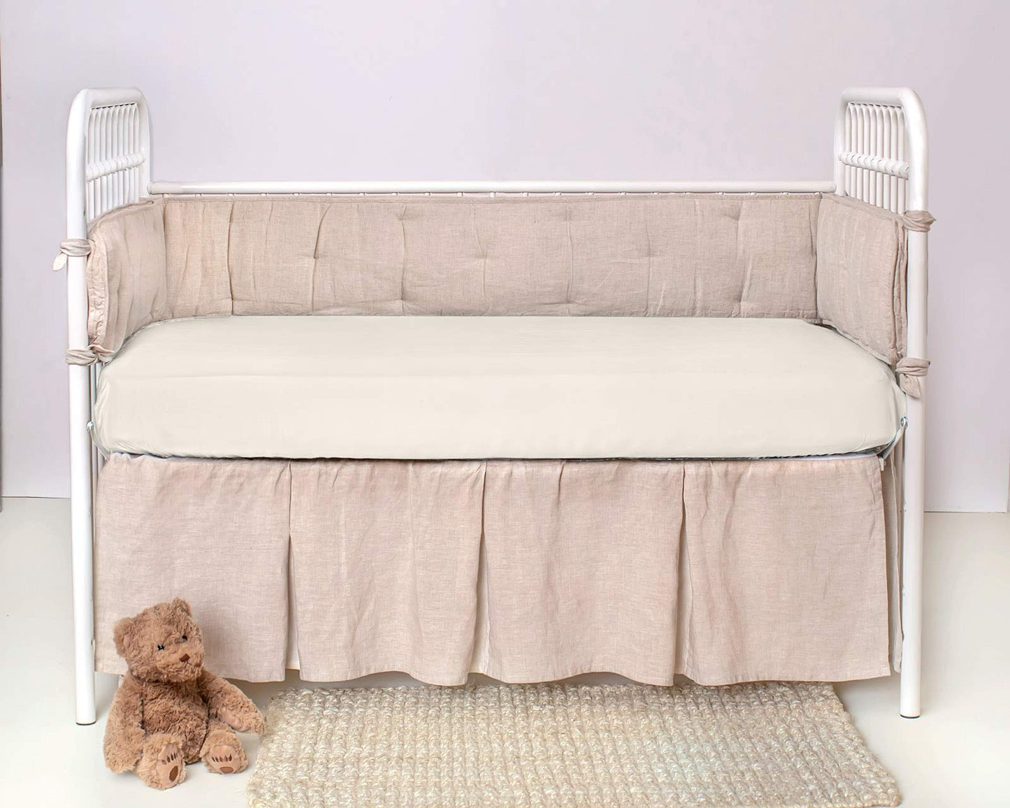 Pure Bamboo Organic Crib Sheet: 100% Viscose Cooling Purity